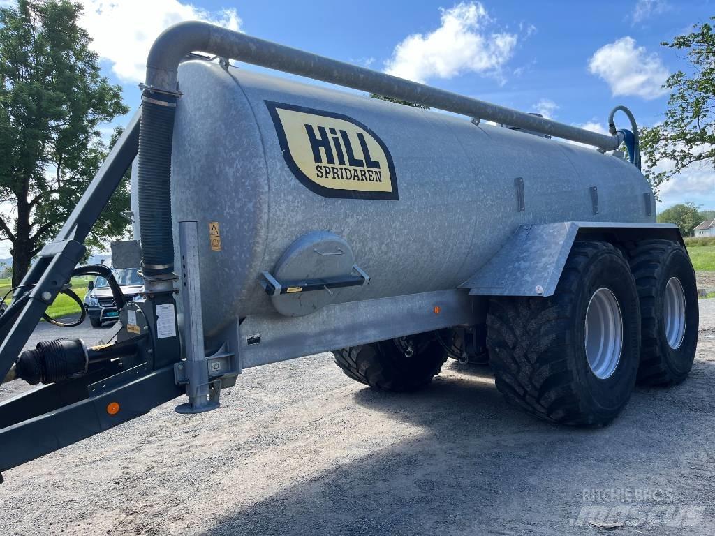 Hill 15m³ tankvogn Разбрасыватели органических удобрений