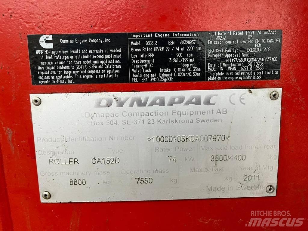 Dynapac CA152D Грунтовые катки