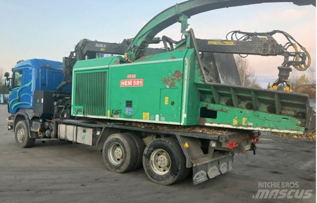 JENZ 581 Дробилки древесины