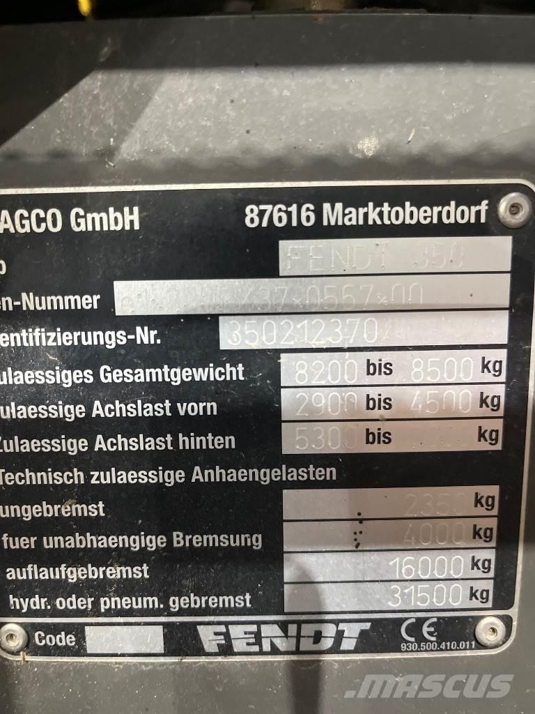 Fendt 313 Vario Трактора