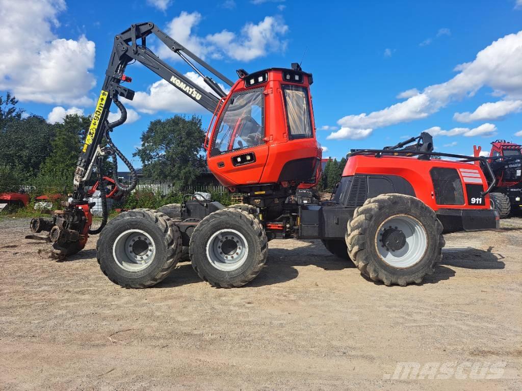 Komatsu 911 Харвестеры