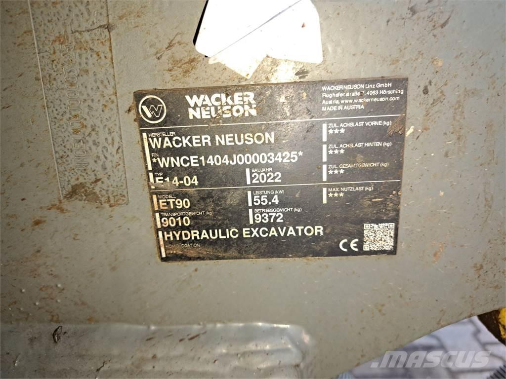 Wacker Neuson ET90 Гусеничные экскаваторы