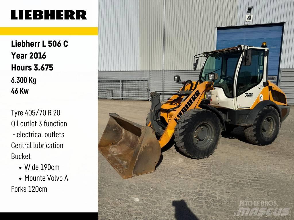 Liebherr L 506 Фронтальные погрузчики