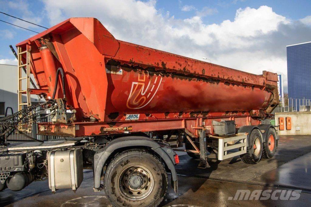 MOL K85F/20T/37ST Самосвальные полуприцепы