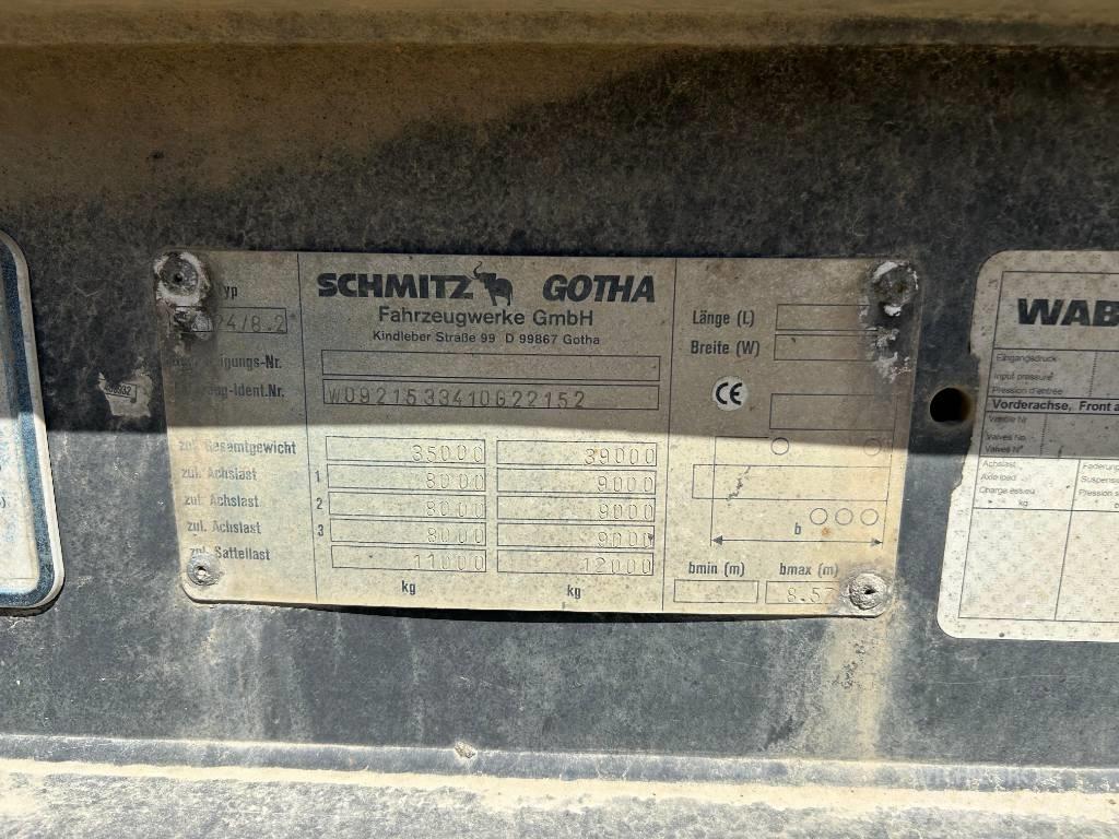 Schmitz SKI 24 Самосвальные полуприцепы