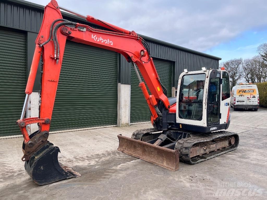Kubota KX 080-3 Мини-экскаваторы