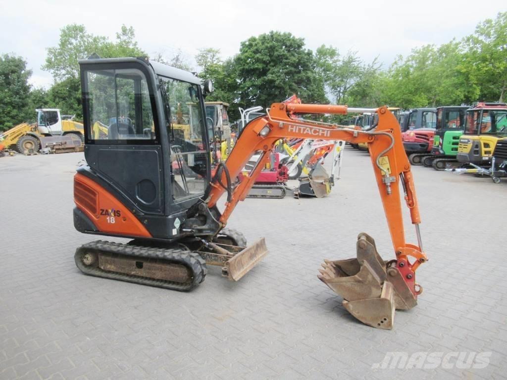 Hitachi ZX 18-3 CLR Мини-экскаваторы