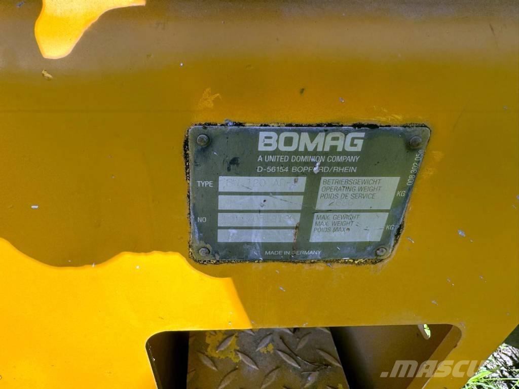Bomag BW 120 AD-3 Катки тротуарные