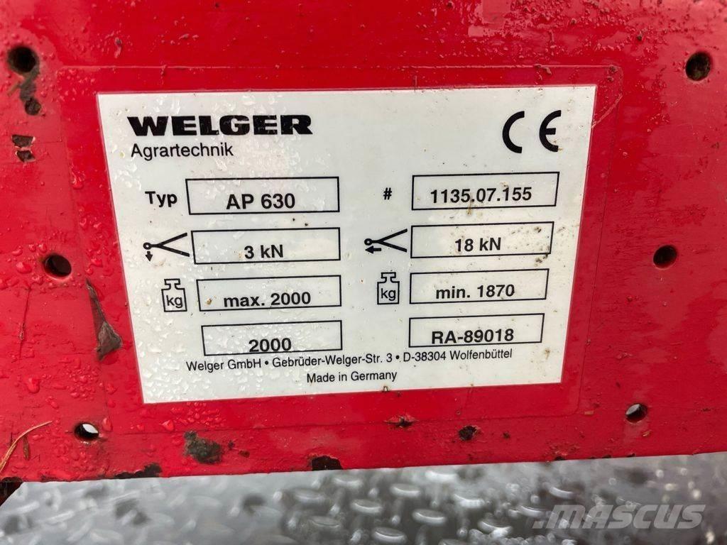 Welger AP 630 Тюковые пресс-подборщики