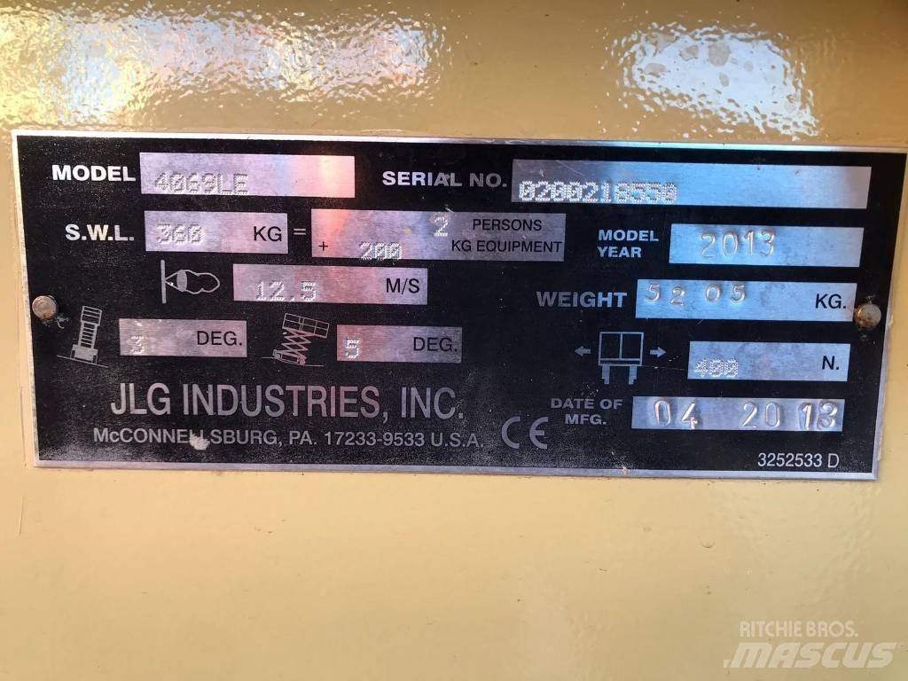 JLG 4069 LE Ножничные подъемники