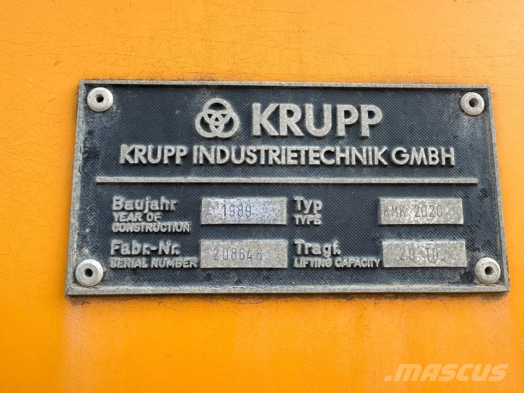Krupp KMK 2020 Автокраны