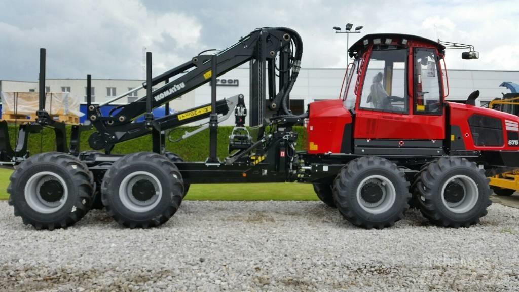 Komatsu 875 Форвардеры