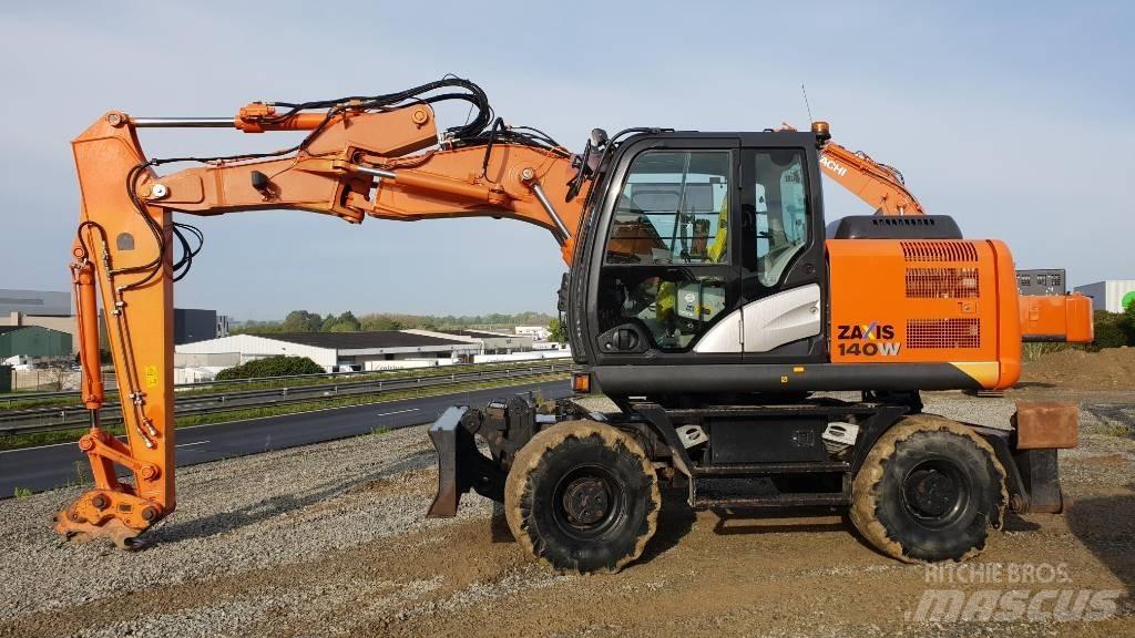 Hitachi ZX140W-5B Колёсные экскаваторы