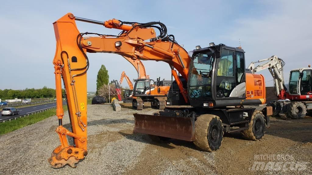 Hitachi ZX140W-5B Колёсные экскаваторы