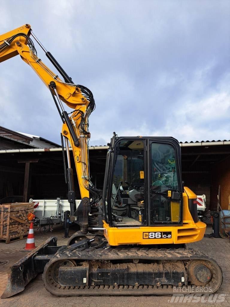 JCB 86 C-2 Малые экскаваторы 7т-12т