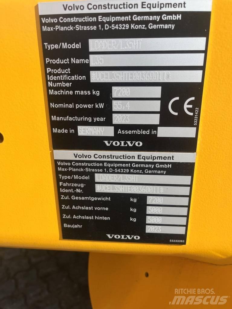 Volvo L35H Фронтальные погрузчики