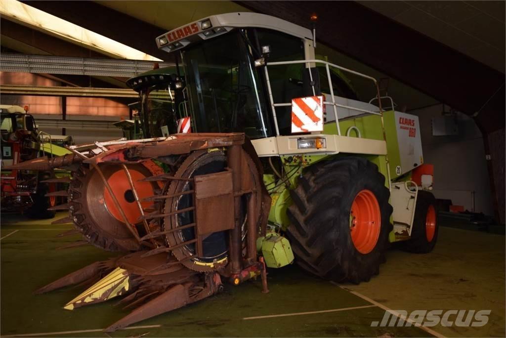 CLAAS Jaguar 860 Самоходные кормоуборочные комбайны