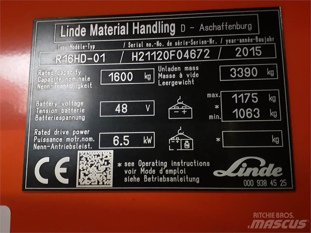 Linde R16HD Ричтраки