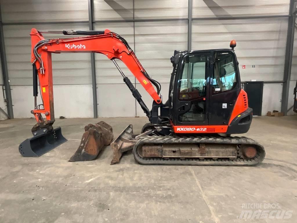 Kubota KX 080-4 A 2 Малые экскаваторы 7т-12т