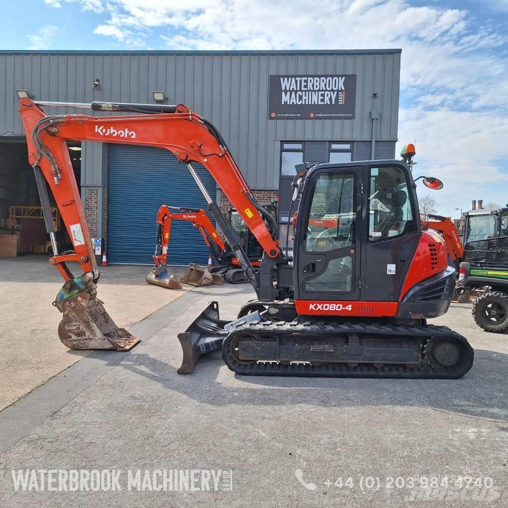 Kubota KX080-4 Малые экскаваторы 7т-12т