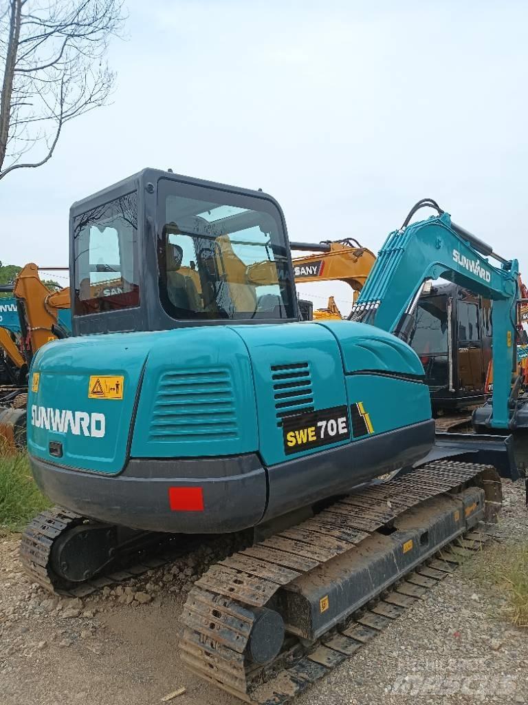 Sunward SWE70 Малые экскаваторы 7т-12т