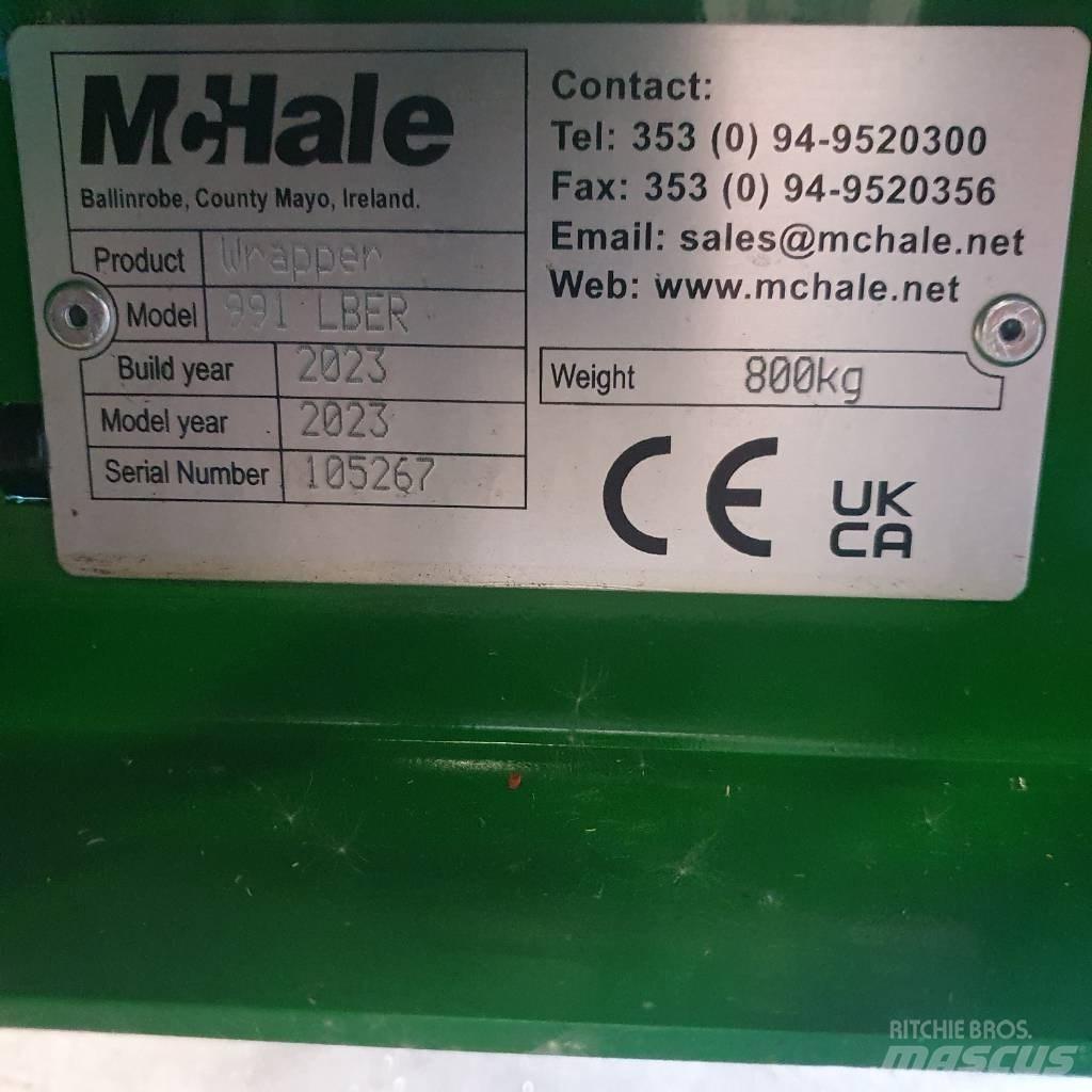 McHale 991 LBER Упаковщики рулонов