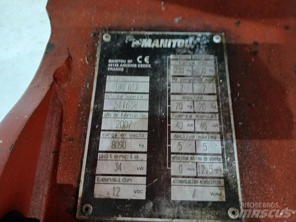 Manitou 180ATJ Коленчатые подъемники