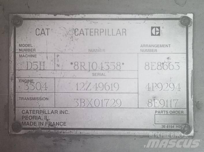 CAT D 5 H Гусеничные бульдозеры