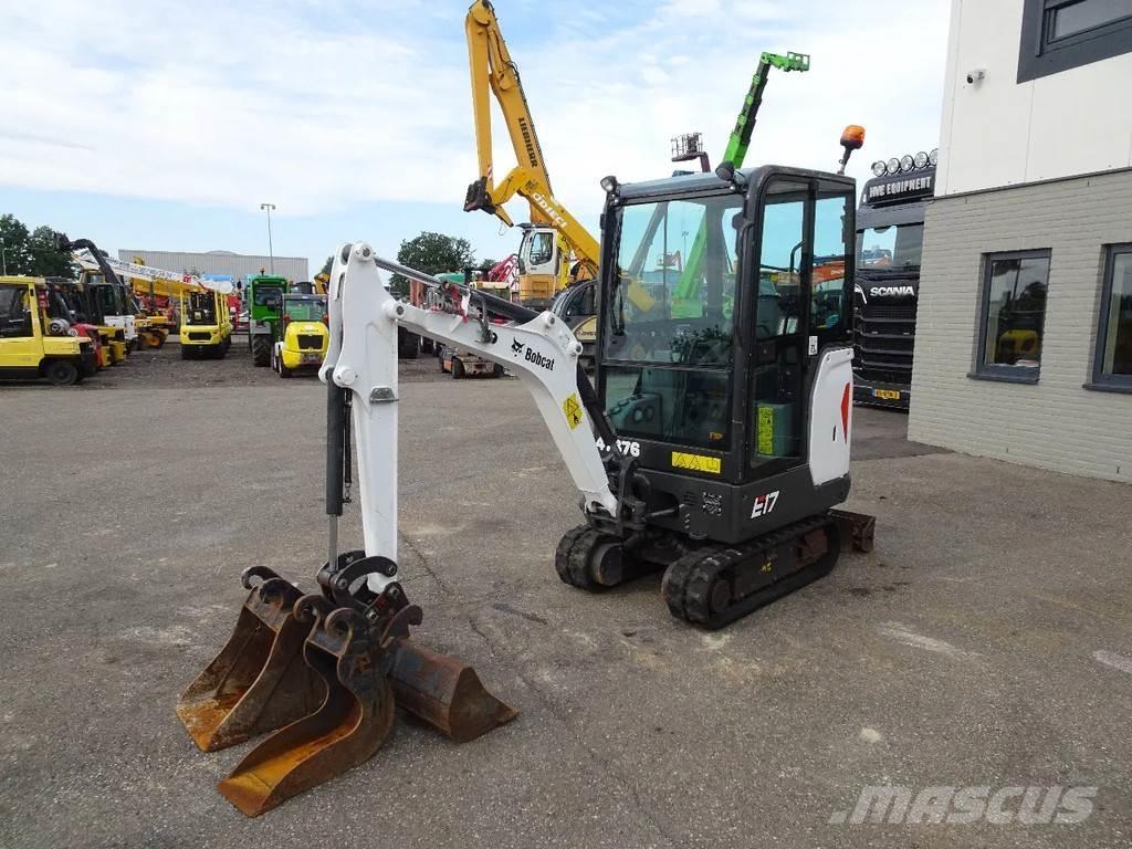 Bobcat E17 Мини-экскаваторы