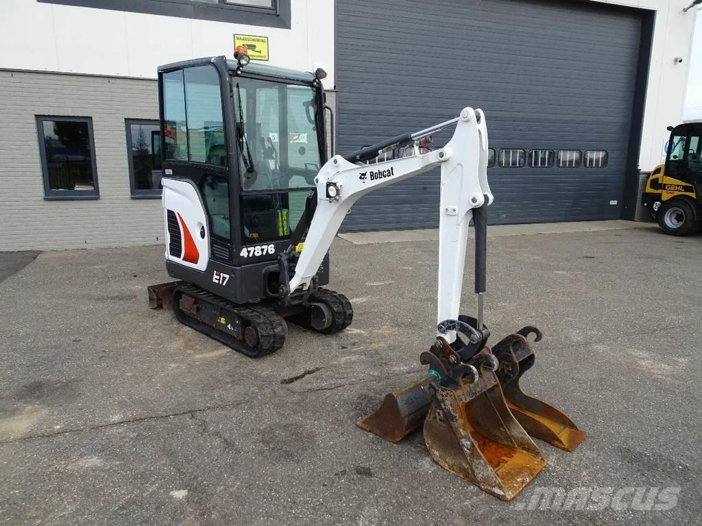 Bobcat E17 Мини-экскаваторы