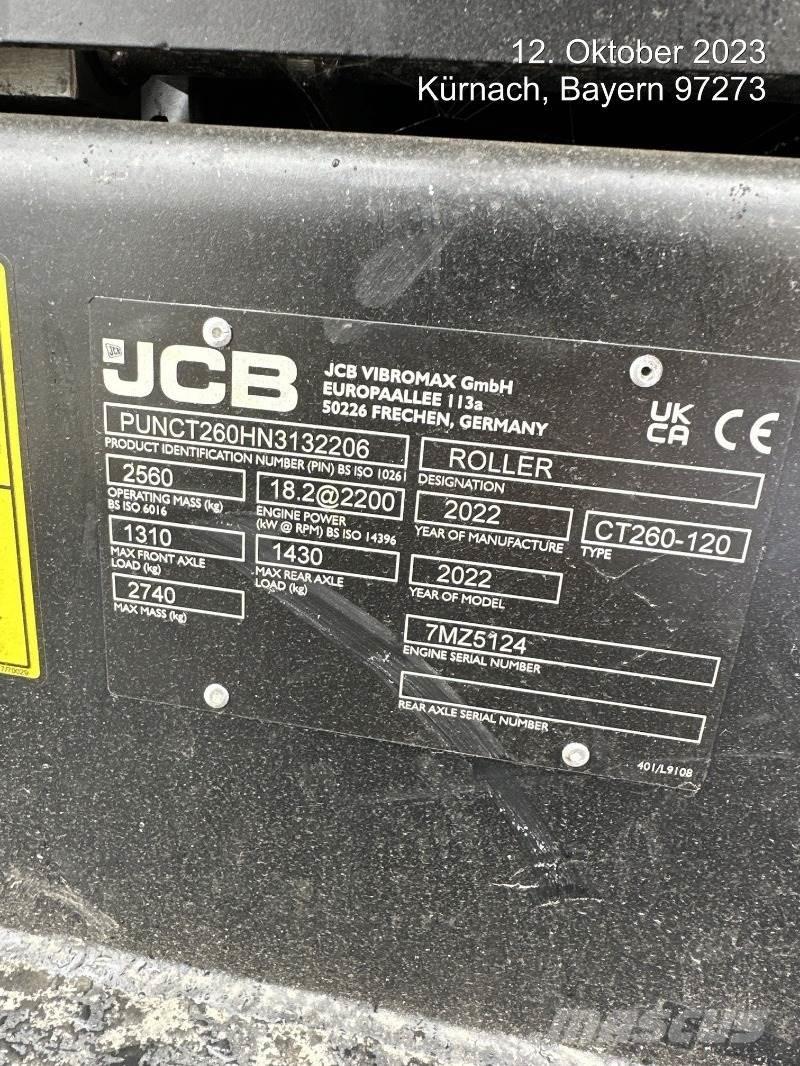 JCB CT260-120 Дорожные катки
