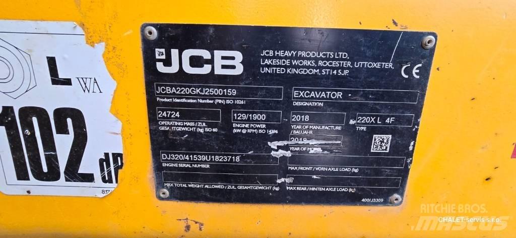 JCB 220 XL 4F Гусеничные экскаваторы