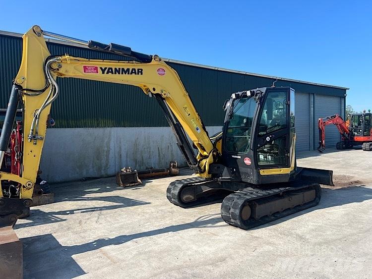 Yanmar Vio80-1a Малые экскаваторы 7т-12т