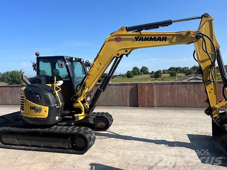 Yanmar Vio80-1a Малые экскаваторы 7т-12т