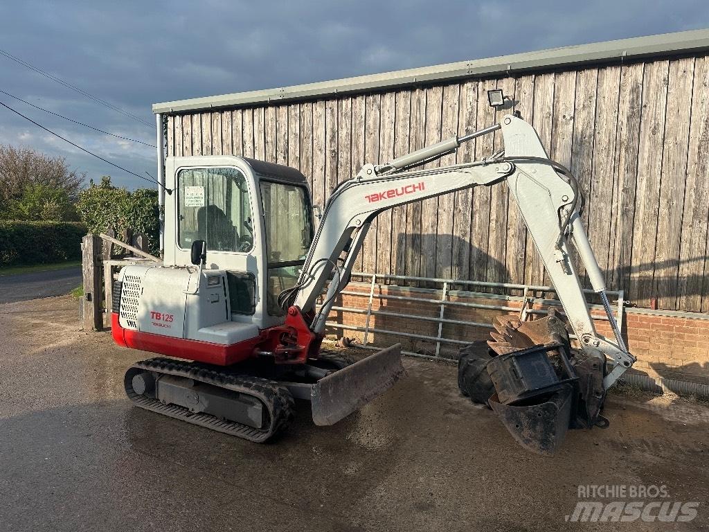 Takeuchi TB 125 Мини-экскаваторы