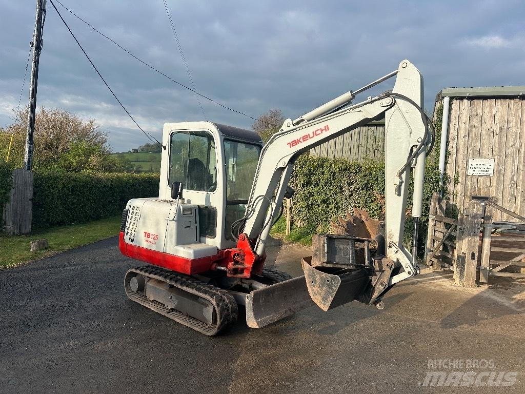 Takeuchi TB 125 Мини-экскаваторы