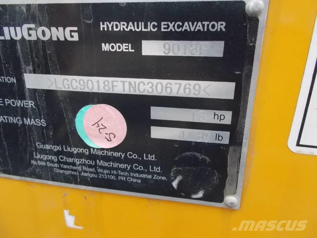  LuiGong 9018 F Мини-экскаваторы