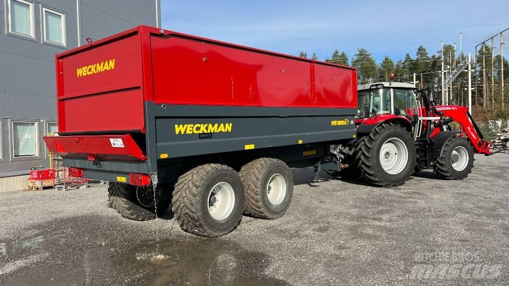 Weckman WS180DG Тракторные самосвальные прицепы