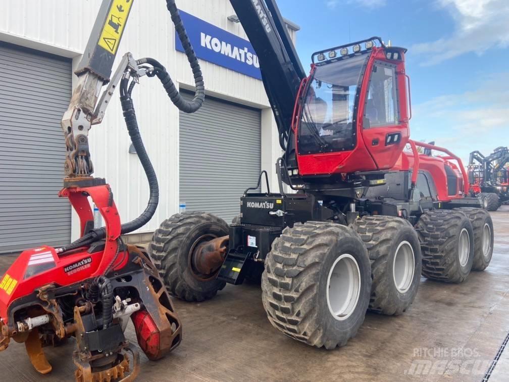 Komatsu 931XC Харвестеры