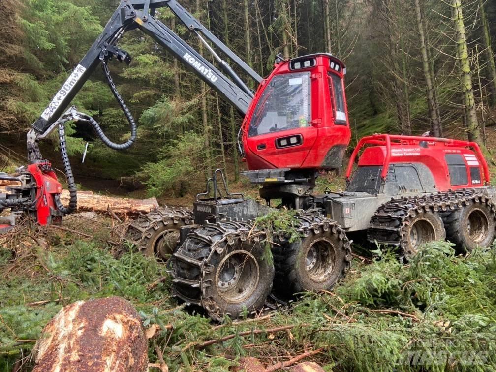 Komatsu 931XC Харвестеры