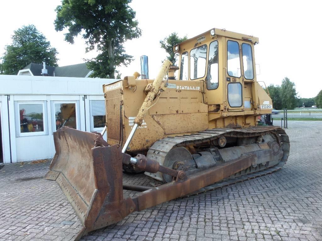 Fiat-Allis FD 20 Гусеничные бульдозеры