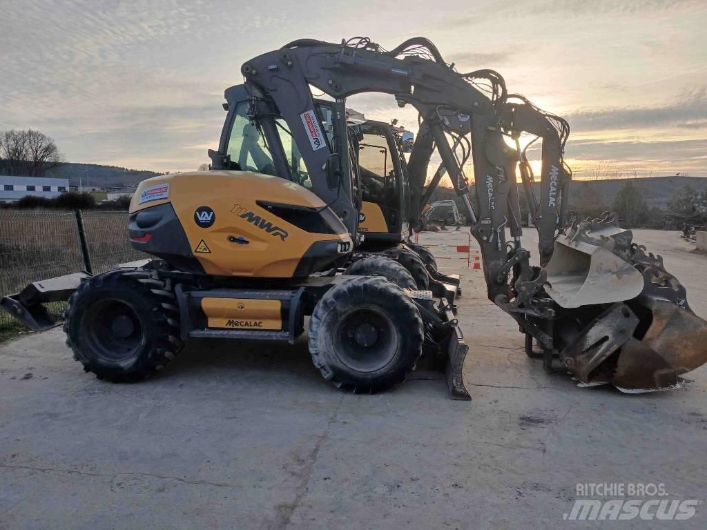 Mecalac 11MWR Колёсные экскаваторы