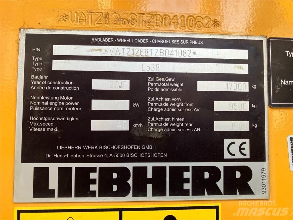 Liebherr L538 Фронтальные погрузчики