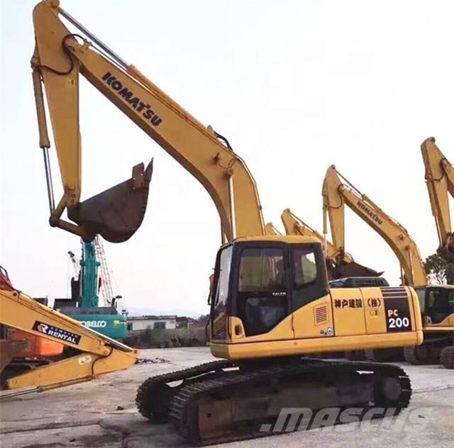 Komatsu pc200-7 Гусеничные экскаваторы