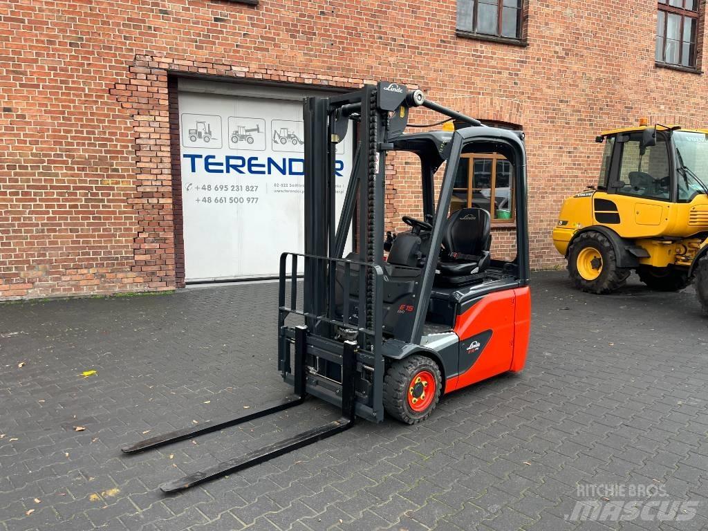 Linde E 15 Электропогрузчики
