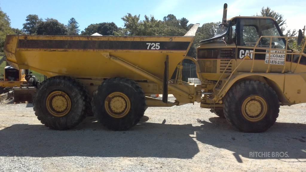 CAT 725 Шарнирно-сочленённые самосвалы
