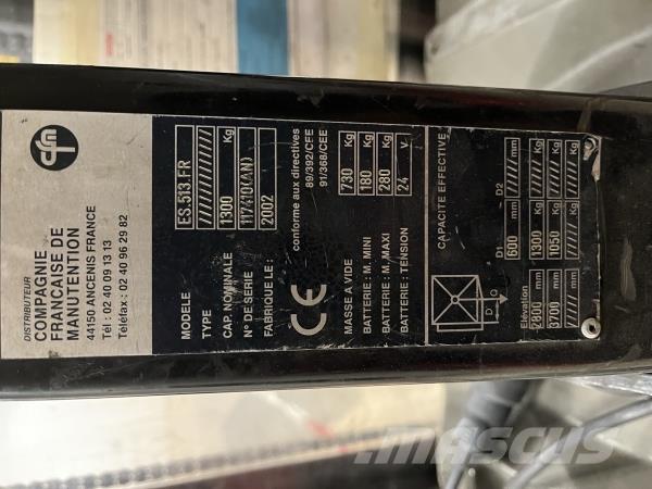 Manitou ES 513 Самоходные электроштабелёры