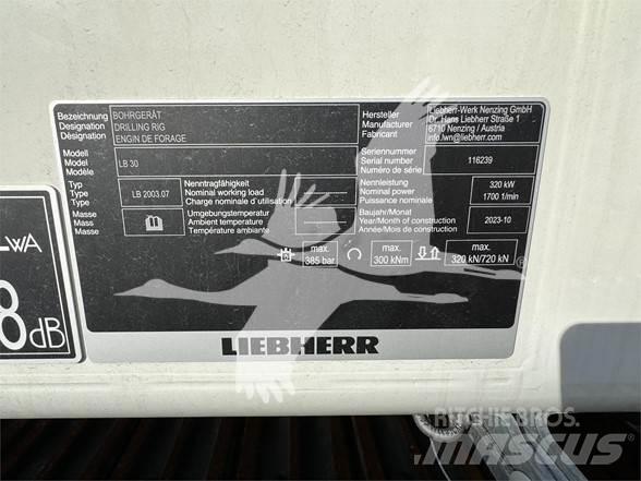 Liebherr LB30 Буровые вышки