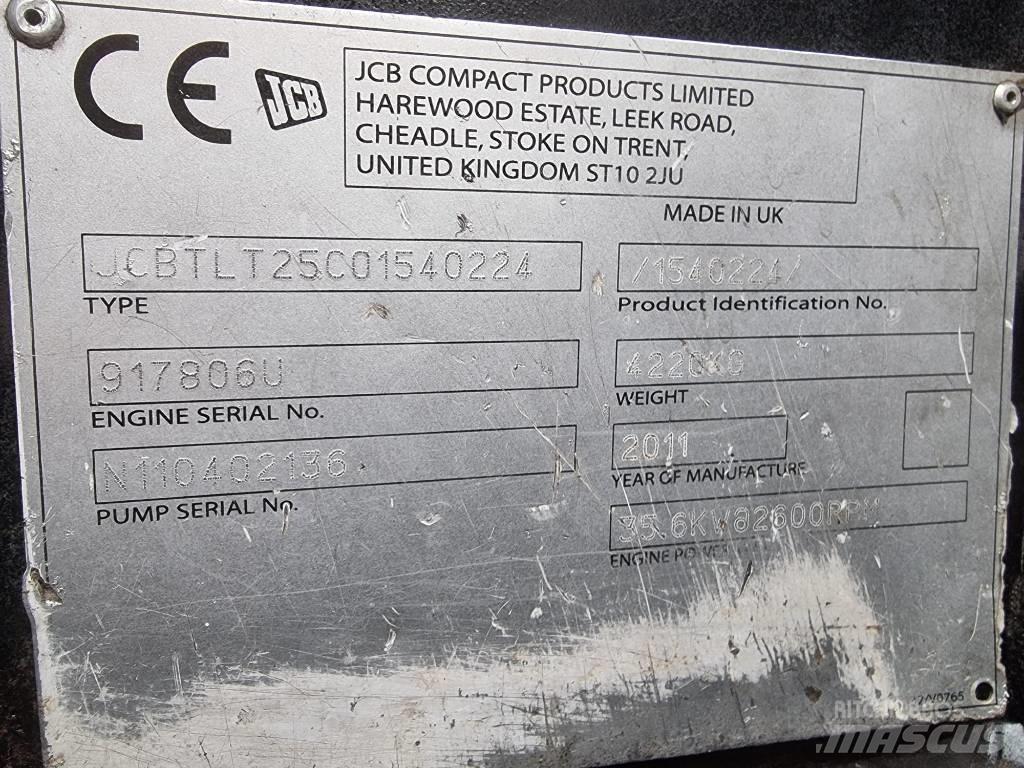 JCB TLT 25 D Телескопические погрузчики