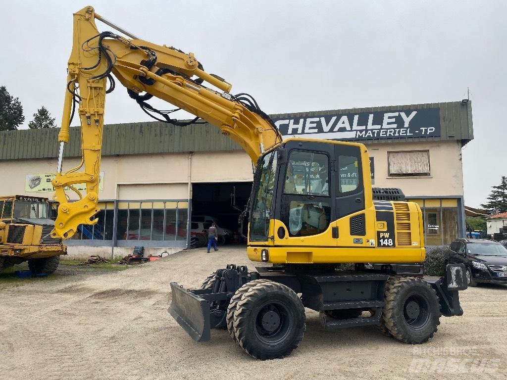 Komatsu PW 148-8 Колёсные экскаваторы
